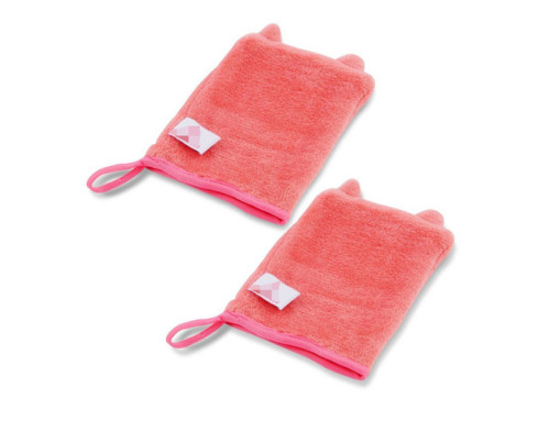 Personalized microfiber cosmetic gift towel makeup clean mitt