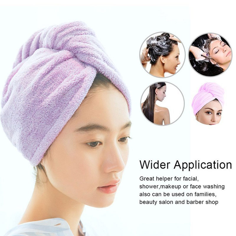 Rapid drying hair towel microfiber soft wet hair towel wrap - Guangzhou ...