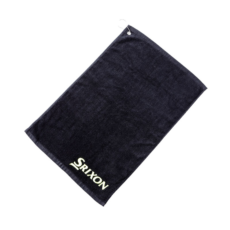 Velour cotton black unique golf towels embroidery logo srixon golf ...